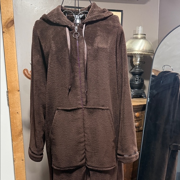 Charter Club Brown Hooded Robe Set - Picture 5 of 5